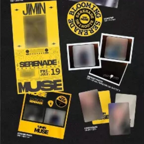 💛 Jimin – MUSE [Target Exclusive | SERENADE Ver. | Yellow Cover] - Picture 9 of 9